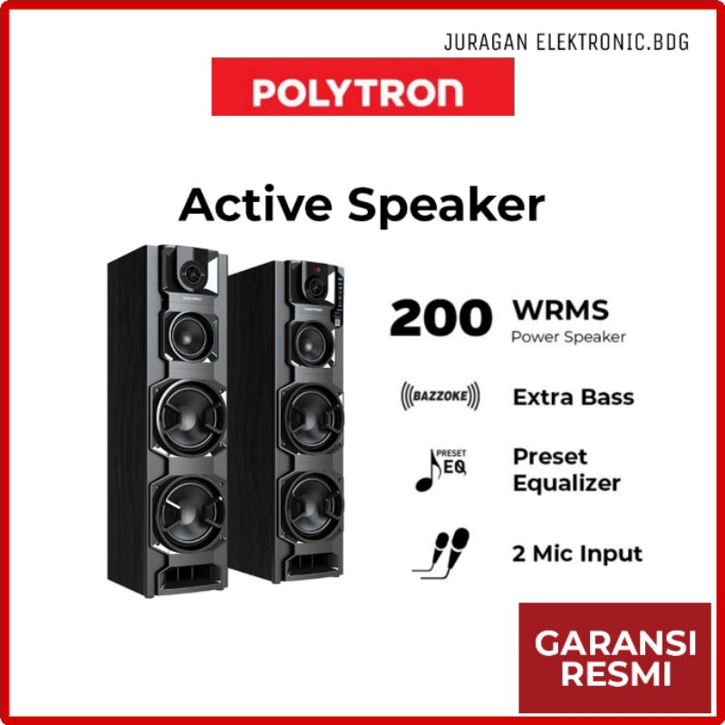 POLYTRON BLUETOOTH SPEAKER AKTIF PAS 8E20 B