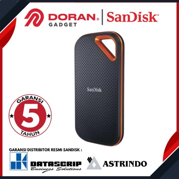 SANDISK Portable SSD 2TB Sandisk Extreme Pro E81 Speed 2000mbps - Garansi Resmi