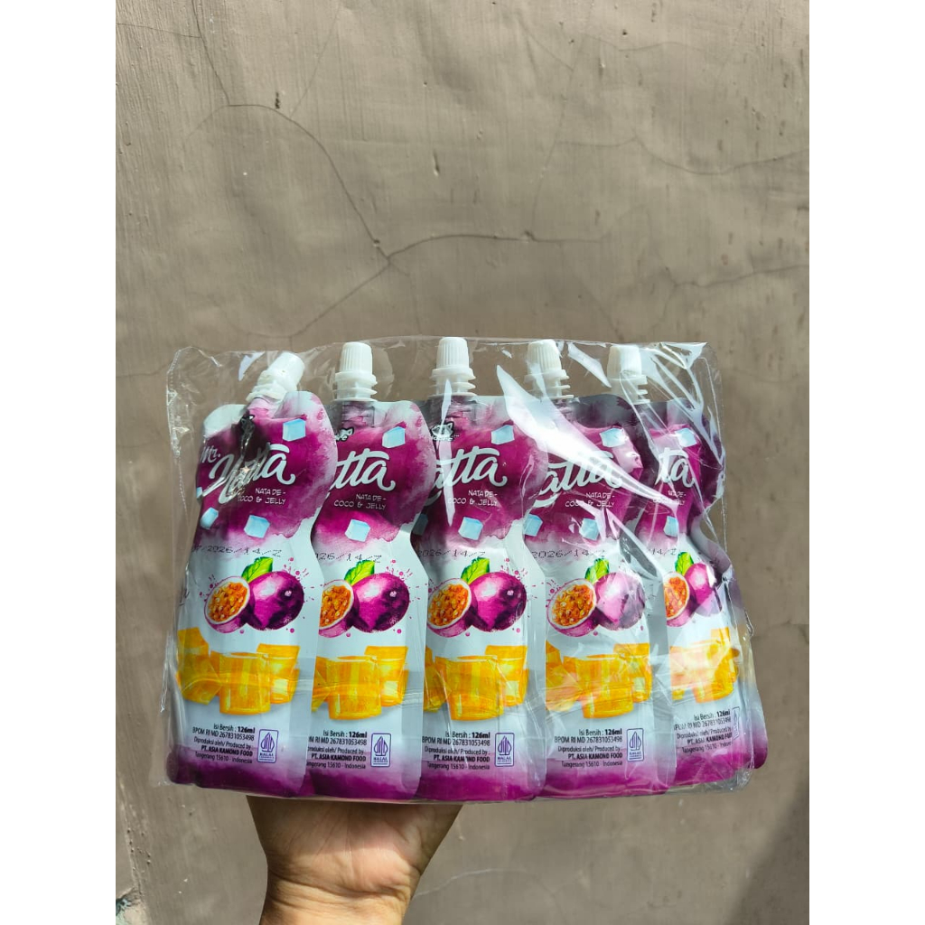 

(1 PACK = 5 PCS) SIDORE MR NATTA JELLY