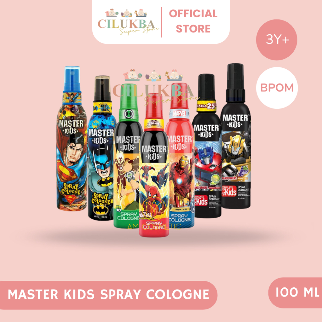 MASTER KIDS SPRAY COLOGNE | PARFUME ANAK | PARFUME | MINYAK WANGI | MINYAK WANGI ANAK LAKI-LAKI | CO
