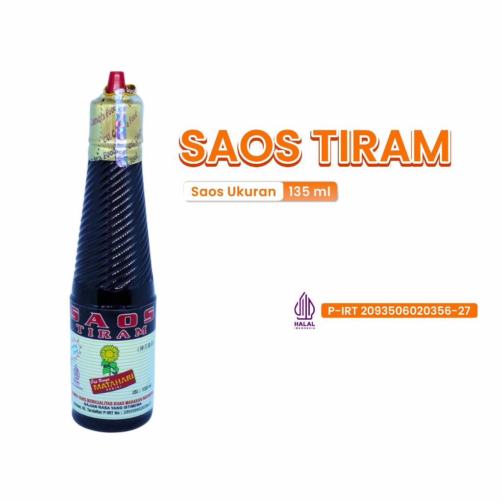 

Saos Tiram , Sauce Tiram , Masakan , Bahan Makanan , Sauce Makanan , CAP BUNGA MATAHARI 135ML