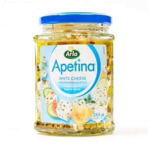 

Arla Apetina Feta in Oil – Keju Feta dalam Minyak Zaitun 265g (Glass Jar | New)