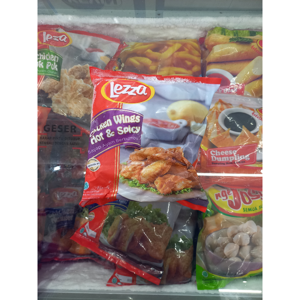 

Frozenfood LEZZA Chicken Wings Hot & Spicy 400gr
