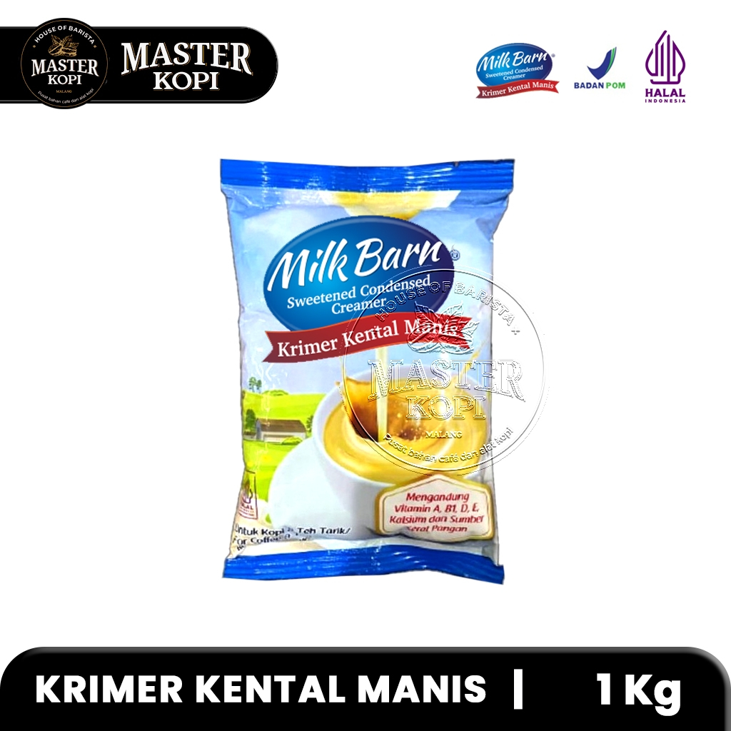 

Krimer Kental Manis Milk Barn / Susu Krimer Pouch 1Kg