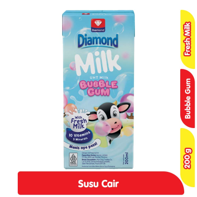 

Diamond Bubble Gum Fresh Milk 200 mL 200mL