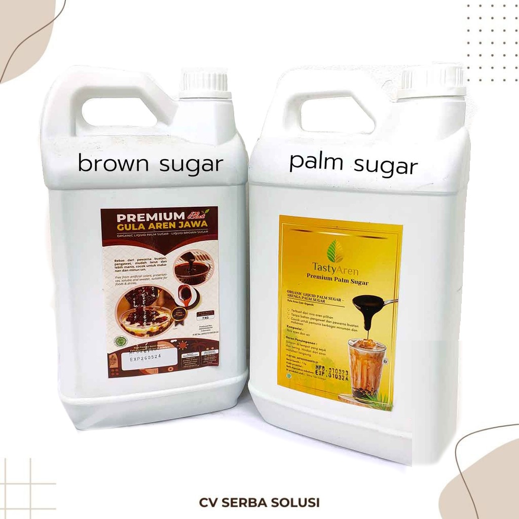 

7kg Gula Merah Cair 5 L / Gula Aren Cair - Brown Sugar - Palm Sugar - Red Sugar - Gula Jawa