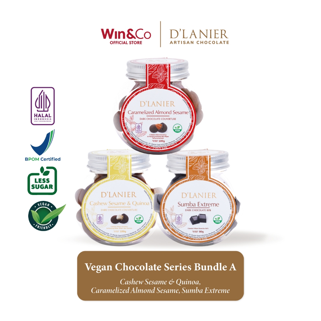 

D'Lanier Vegan Chocolate Series Bundles - A