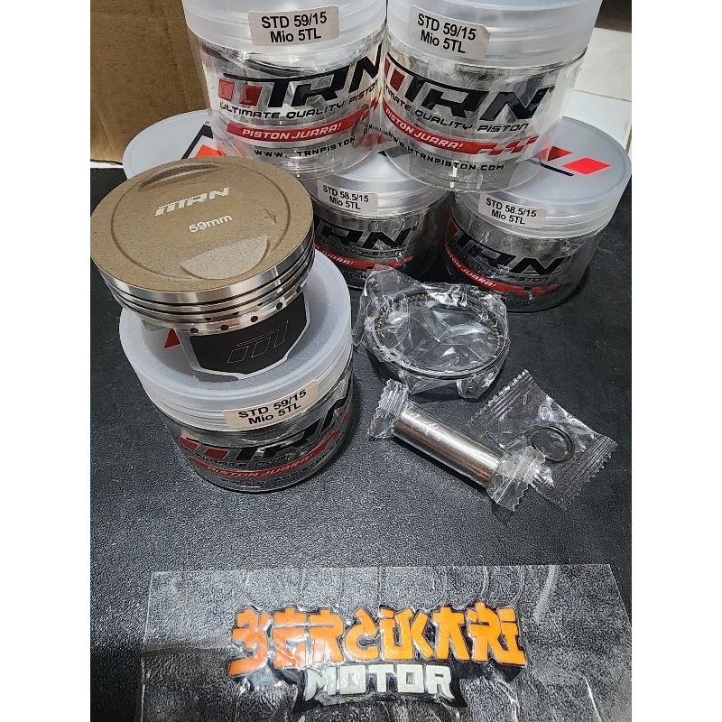 Piston Kit Mitron-X Pin 15 58.5/59 Standart Mio Karbu
