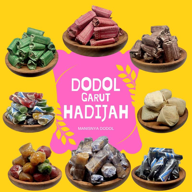 

1 kg Dodol Garut Mix, Dodol Garut Campur, Dodol Garut Semua Rasa