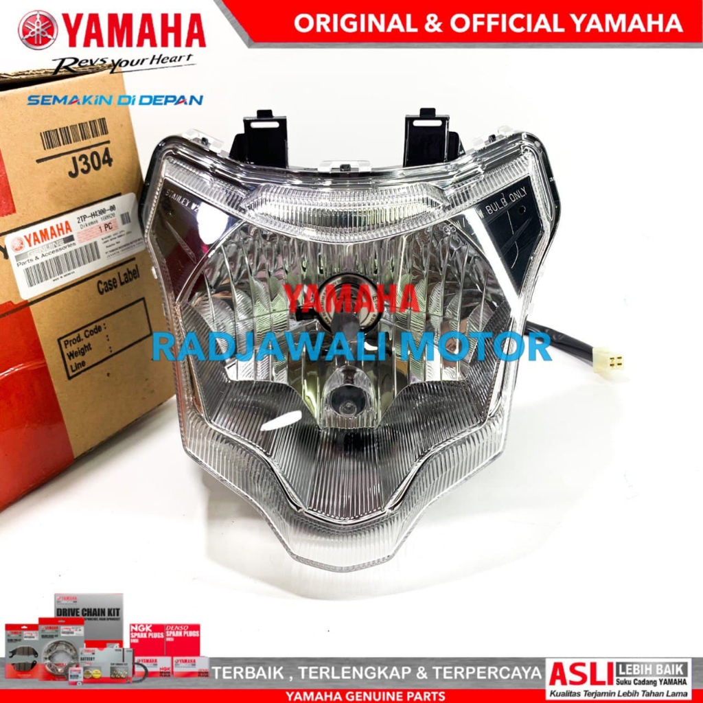 REFLEKTOR LAMPU DEPAN KOMPLIT NEW VIXION ADVANCE 2015-2016 ASLI YAMAHA 2TP-H4300-00-00