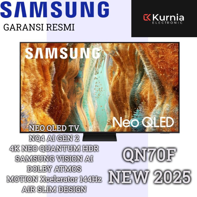 SAMSUNG 55QN70F NEO  QLED 4K SMART TV 55 inch 2025 series