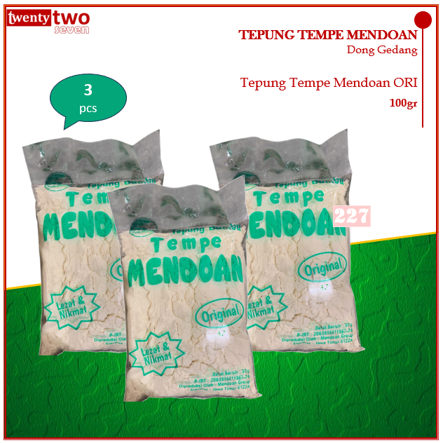 

(3 pcs) Dong Gedang Tepung Mendoan ORI 100gr