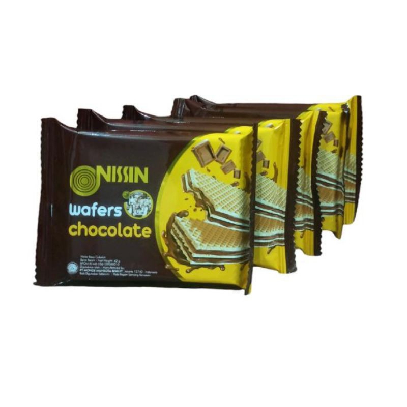 

NISSIN WAFER COKELAT DAN CHEESE BERAT 42GR ISI 10