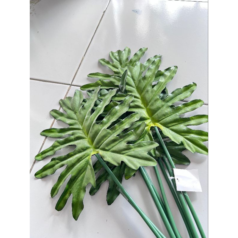 INFORMA ARTIFICIAL DAUN PHILODENDRON // DAUN ARTIFICIAL