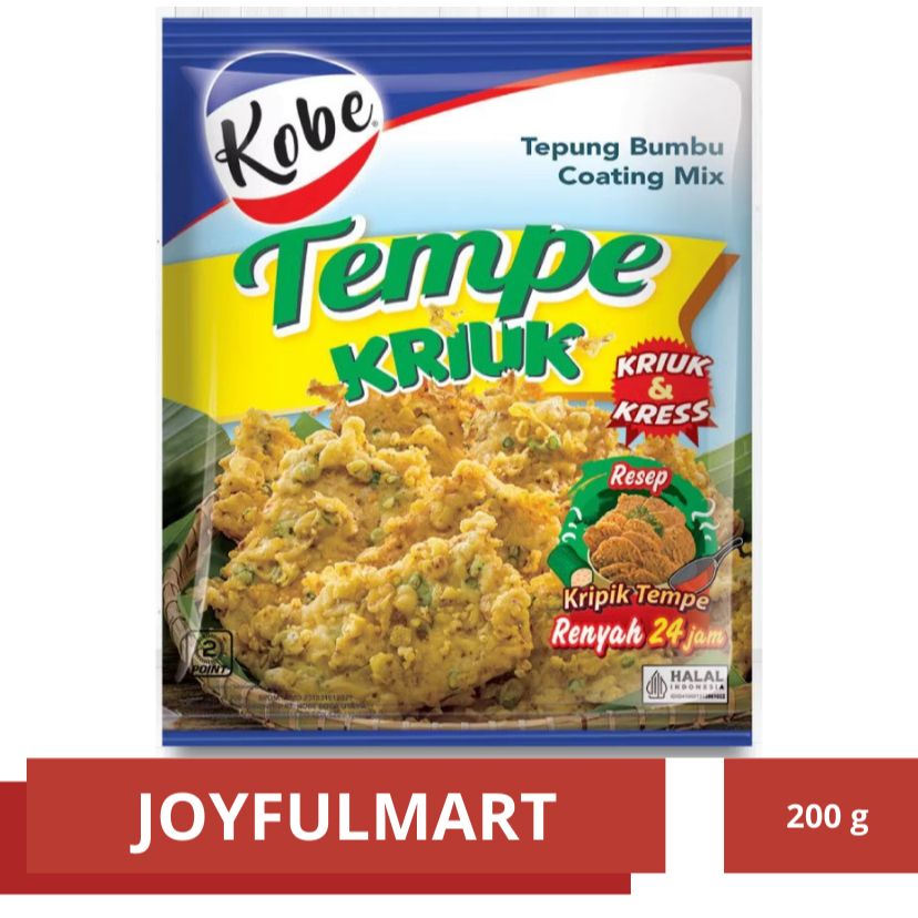 

Kobe Tepung Bumbu Tempe Kriuk 200g