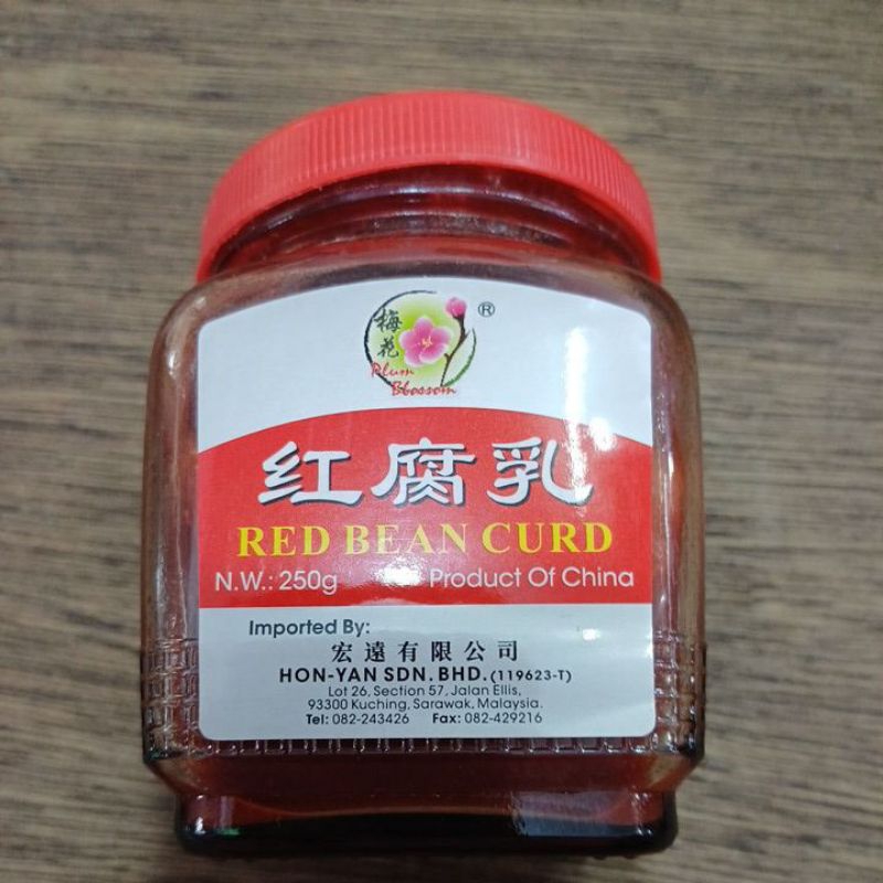 

Red Bean Curd Tahu Merah 250 Gr