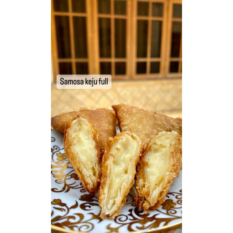 

Samosa Sambosa Keju Full Keju Pedas Coklat Keju lumer premium
