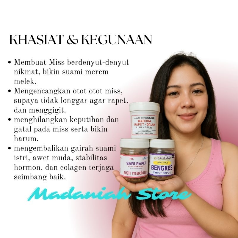 Jamu Empot Empot Ayam  Asli Madura Bengkes / sari rapet / Nyonya Rosy Perawatan Kewanitaan Empot Aya