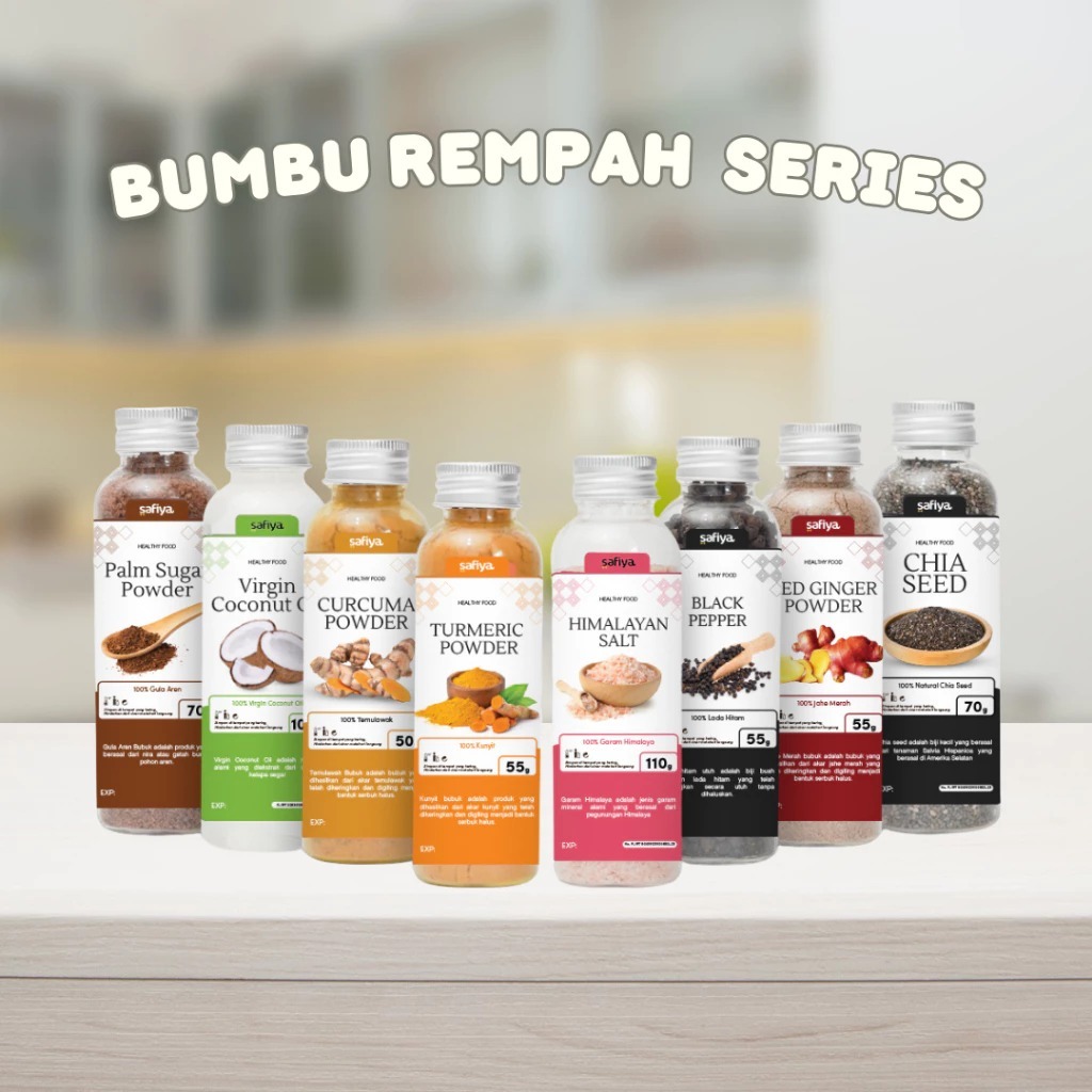 

Bumbu Dapur Bumbu Rempah Organik Safiya