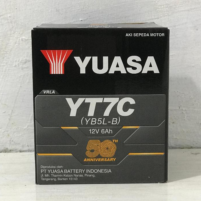 AKI YUASA YT7C FULL KERING GRAND SUPRA MIO FIZR MEGAPRO PRIMUS MERK YUASA
