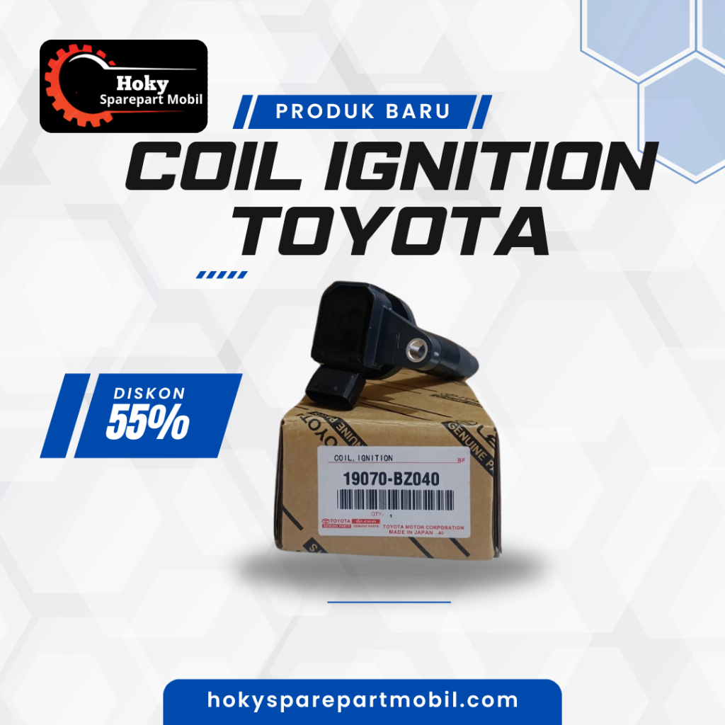IGNITION COIL TOYOTA AVANZA VVTI/ DAIHATSU GRANDMAX/ TOYOTA RUSH/ DAIHATSU TERIOS 1.5 DENSO ASLI ORI