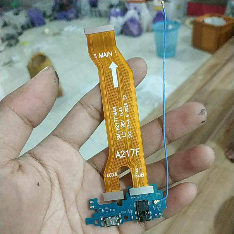 board cas bukan ori bekas Samsung a21s