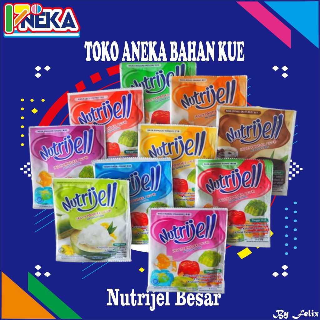 Nutrijell Besar  PLAIN 15gr