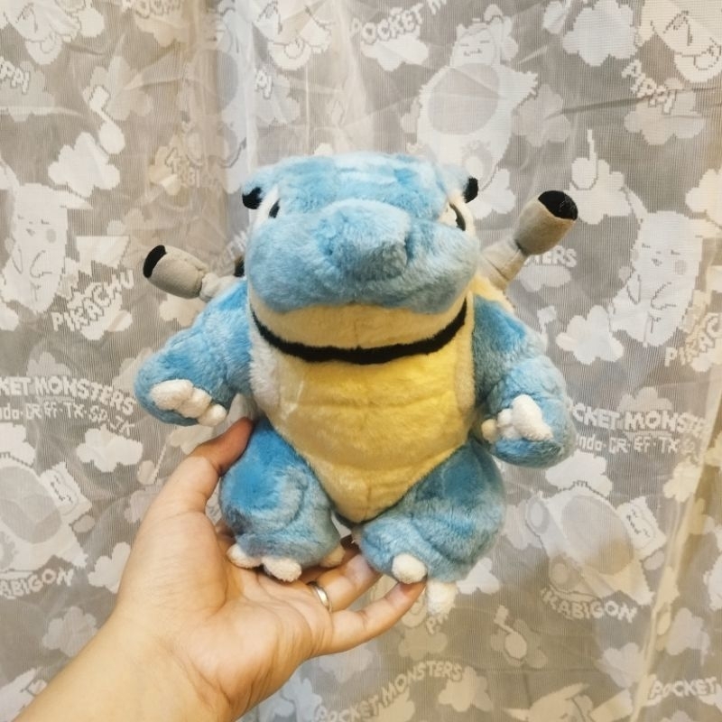 BONEKA POKEMON BLASTOISE VINTAGE tomy