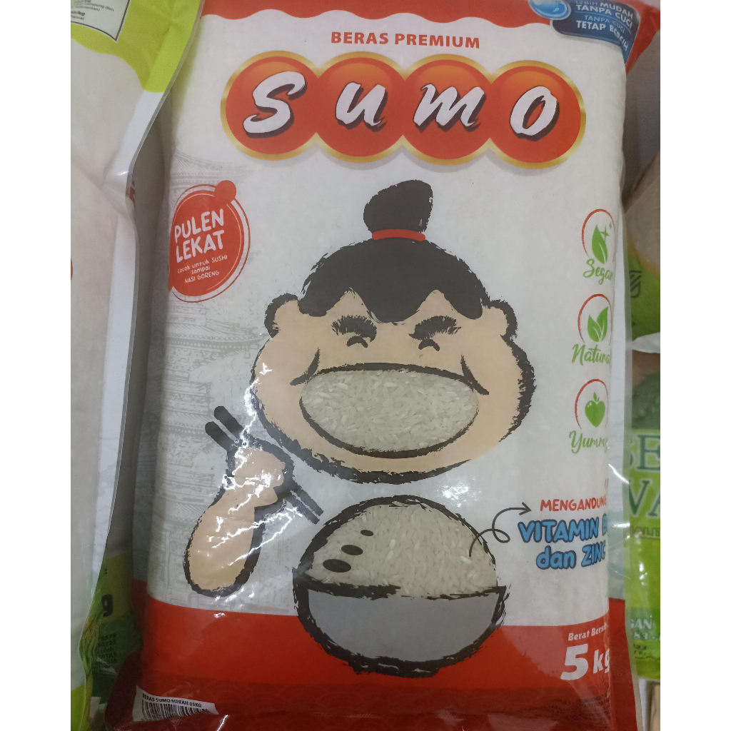 

BERAS SUMO MERAH KEMASAN 5 KG