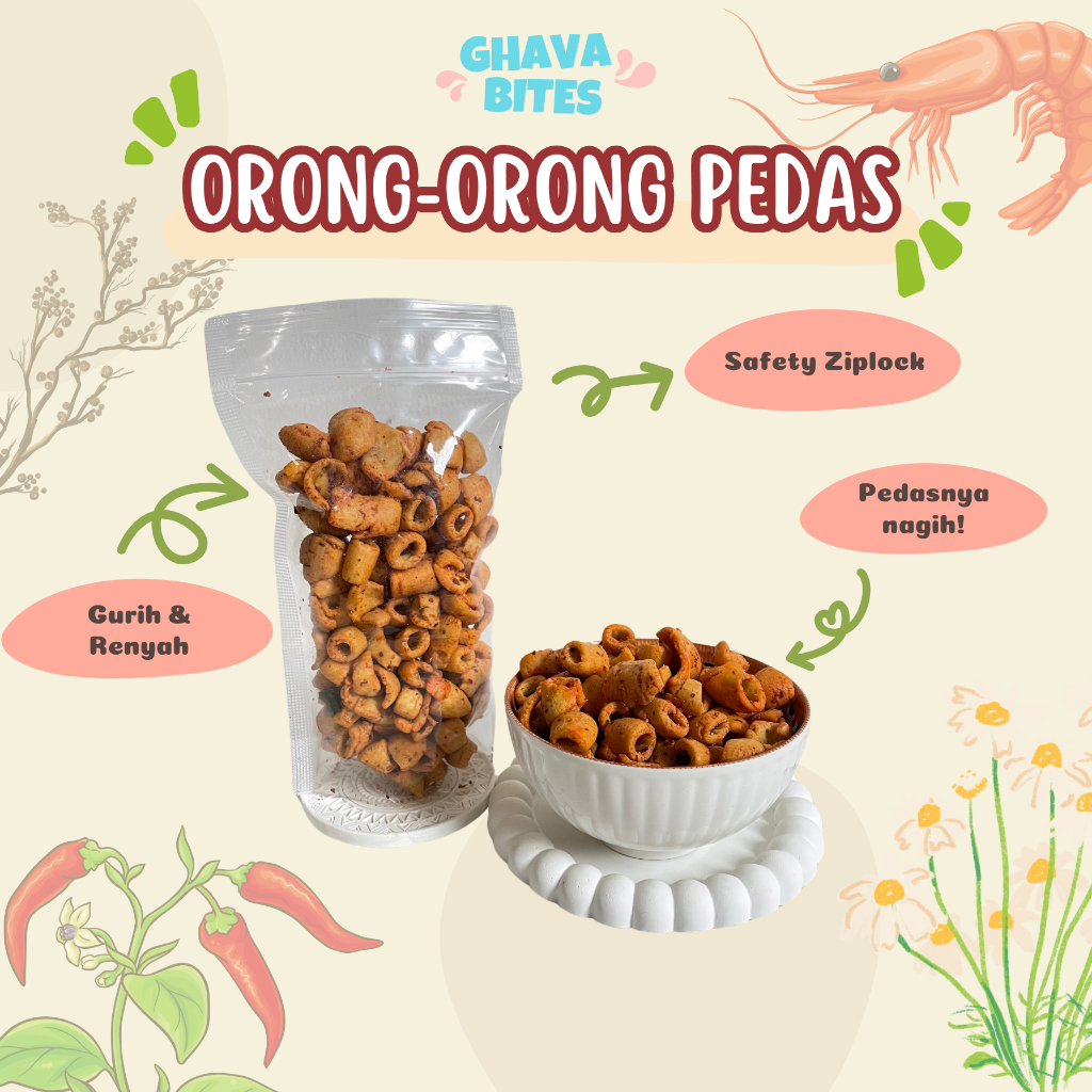 

Orong Orong Pedas Ghava Bites