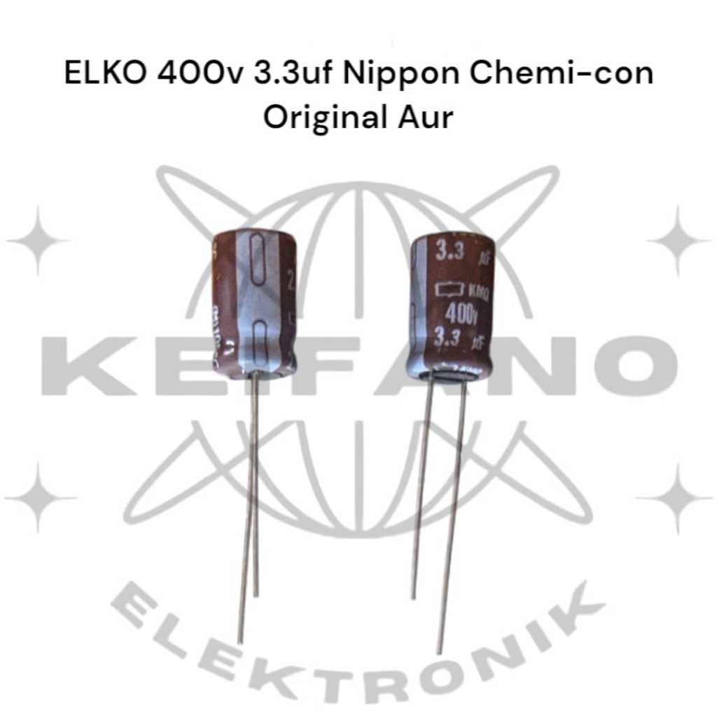 ELKO 400v 3.3uf ELCO 3.3uf 400v Aur Original