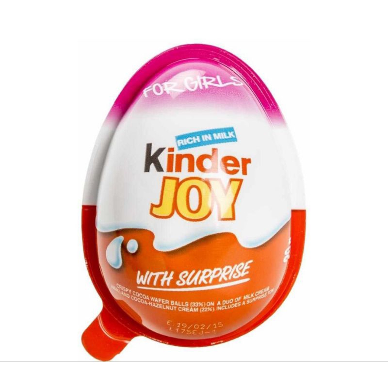 

Kinder Joy Cokelat Krispi dengan Kejutan Girls 20 gr