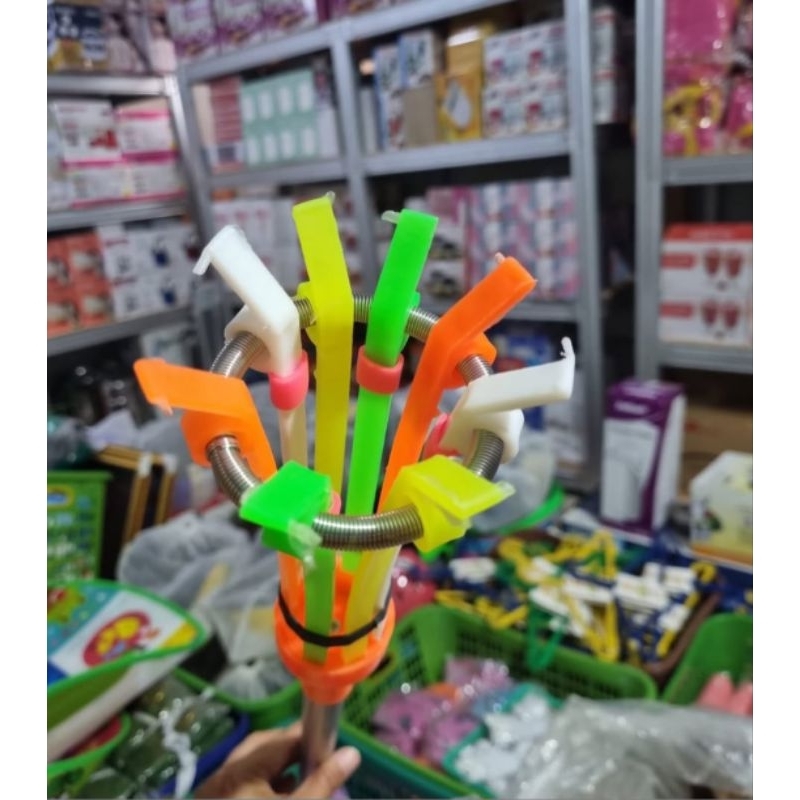 Keka'Store Tongkat Lampu Stick Tongkat Pemasang Pengganti Lampu Stik Lampu 2 Meter Dan 3 Meter