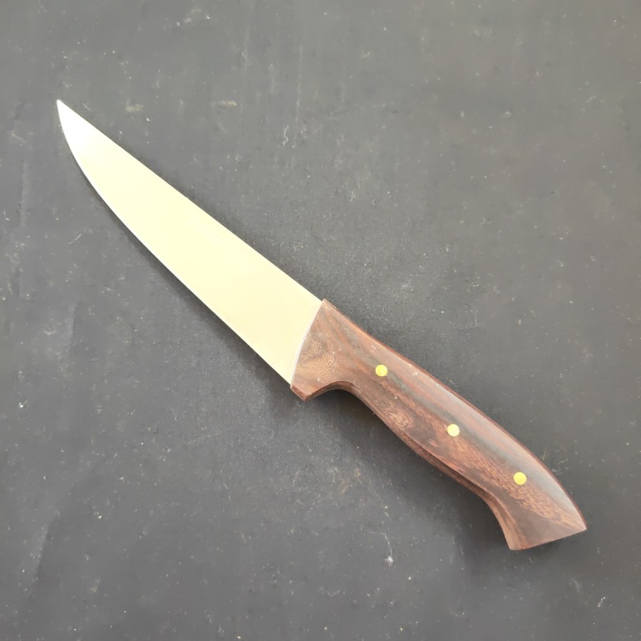 Butcher Knife Turkey, Pirge Profi 18cm Custom Wood + Sarung