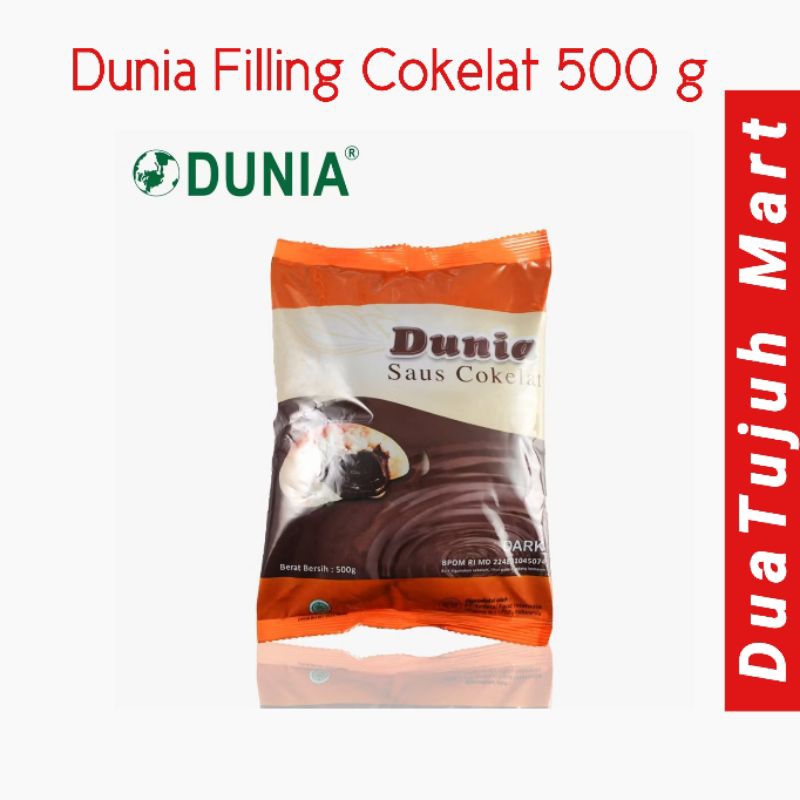

Dunia Filling Pasta Cokelat Dark 500 gram
