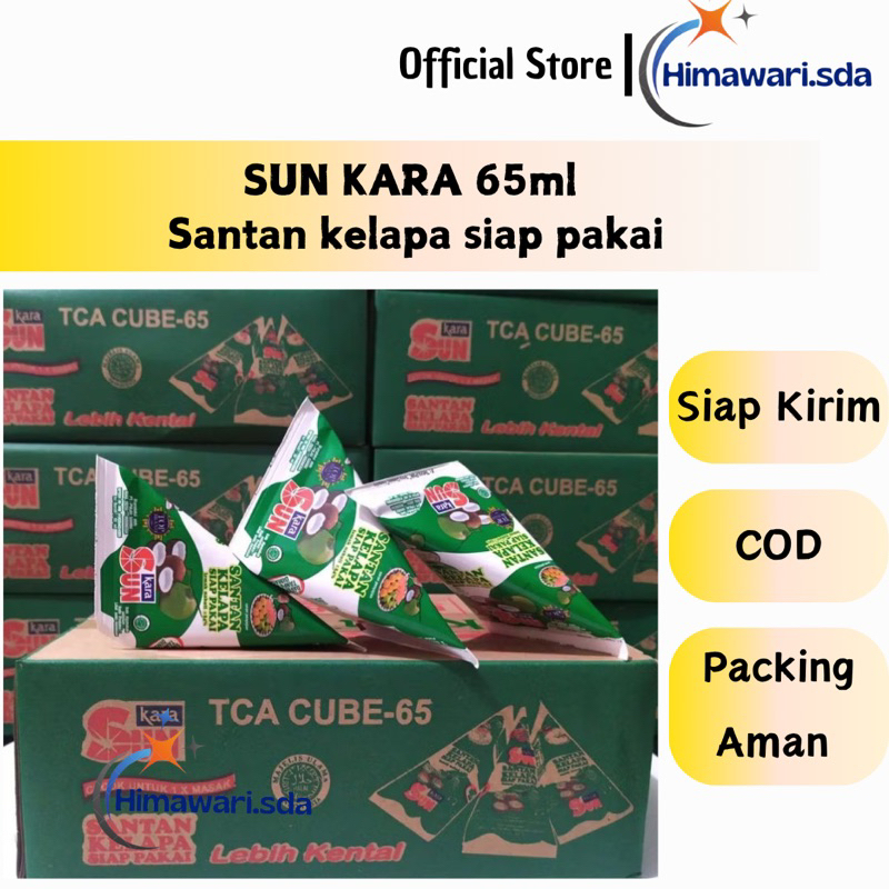

SUN KARA 65ml Santan Kelapa siap pakai