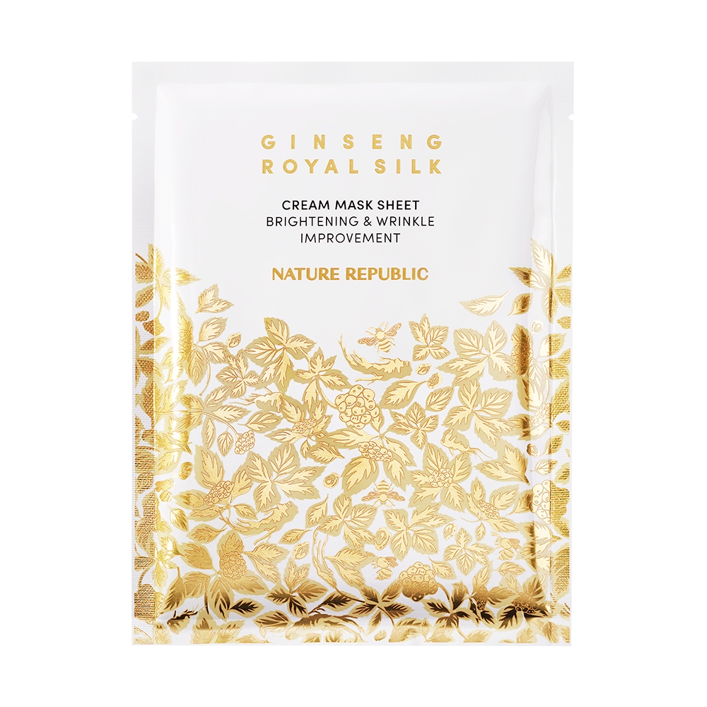 Nature Republic Ginseng Gold Ginseng Royal Silk Cream masker