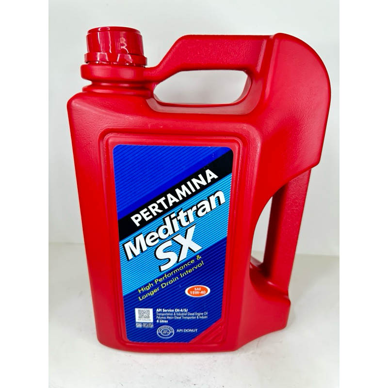 Oli Pertamina Meditran SX 4 Liter Galon Oli Mesran Meditran SX 4 Liter