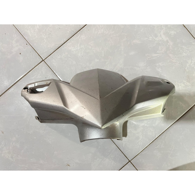 Cover Batok Depan Vario 110 Techno Karbu Silver ORI