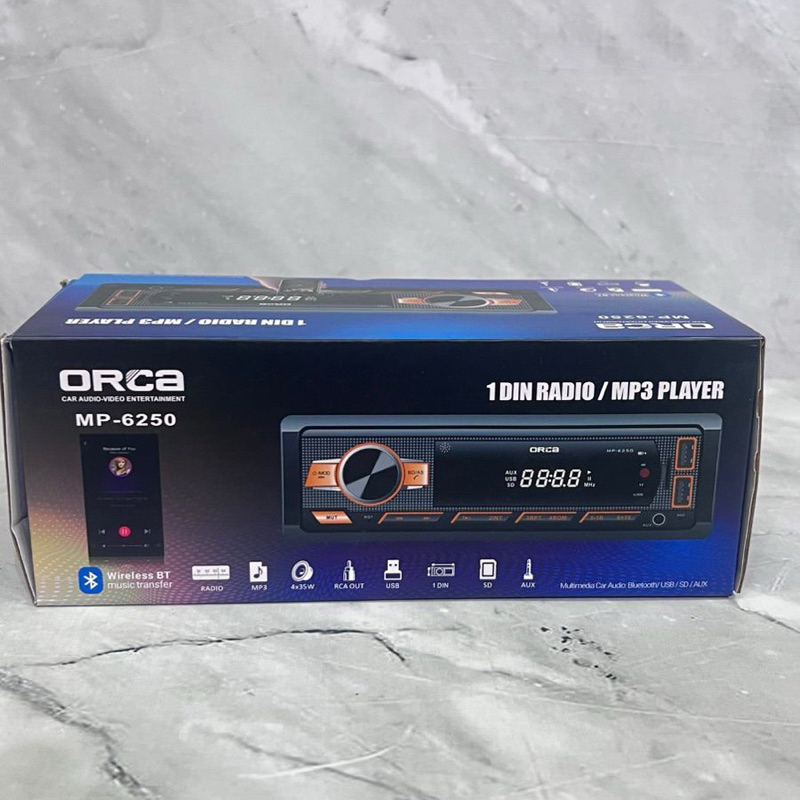 NEW Tape USB Bluetooth single din ORCA [terbaik][terlaris]