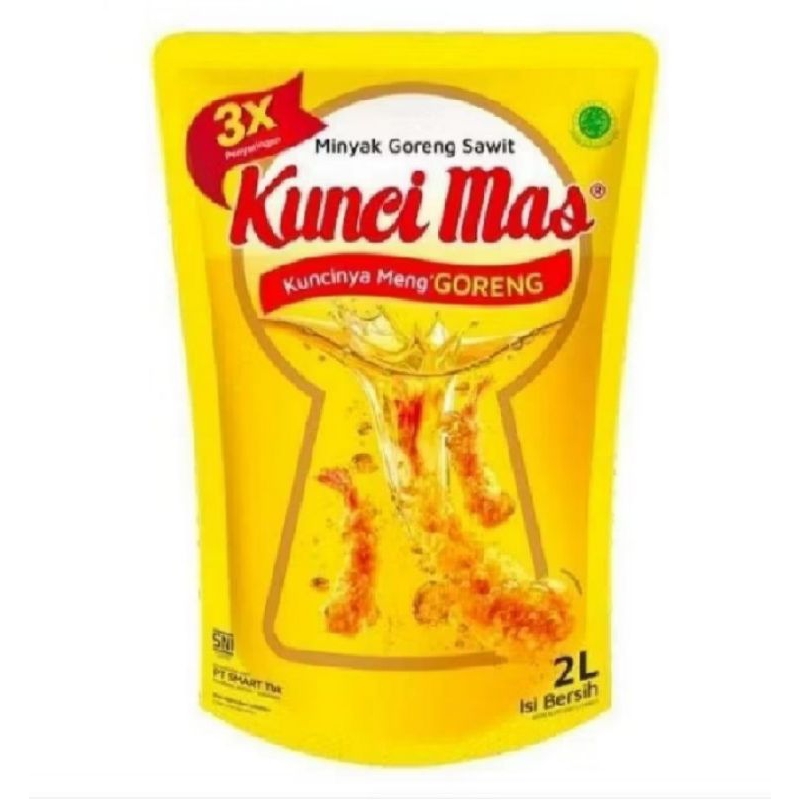 Minyak Goreng Kunci Mas 2 Ltr