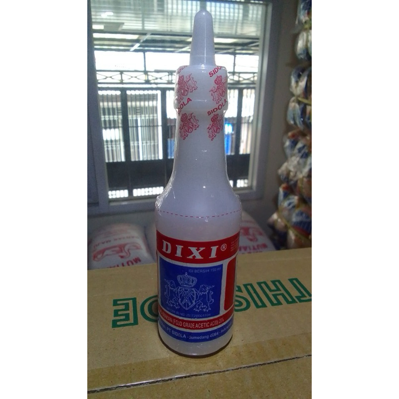 

CUKA MAKAN DIXI 25% ukuran 150 ml per botol