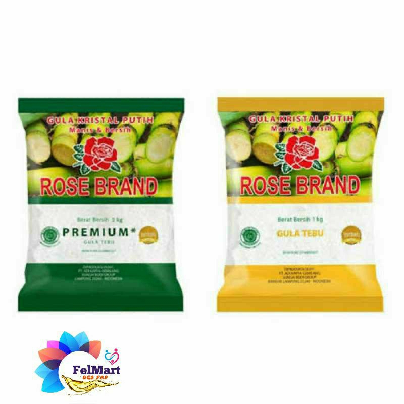 

Gula Kemasan 1 kg Rose Brand
