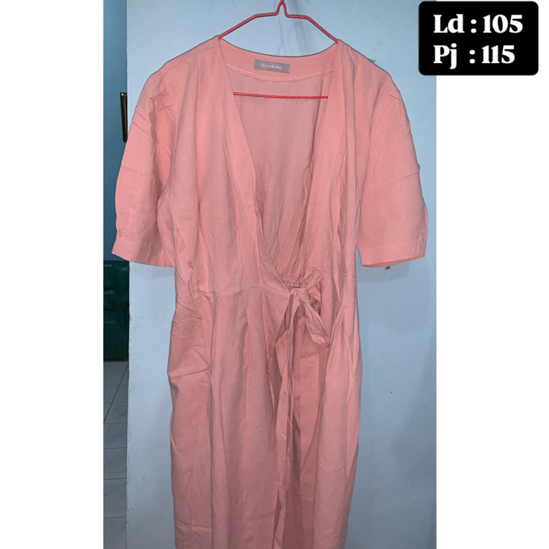 Dress Kimono Pink Polos