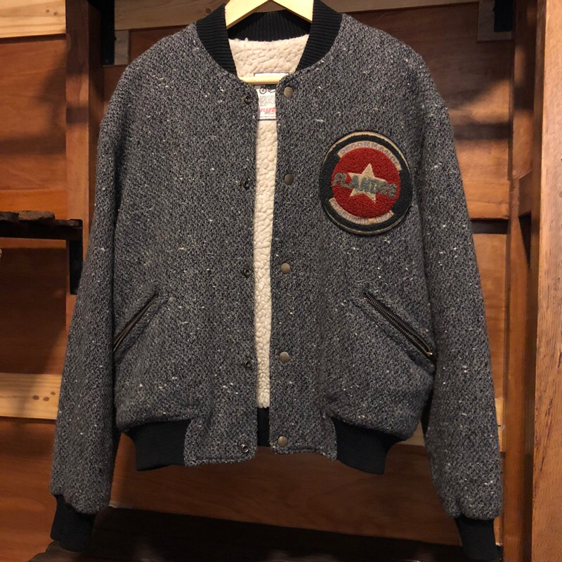 flandre wool varsity jacket
