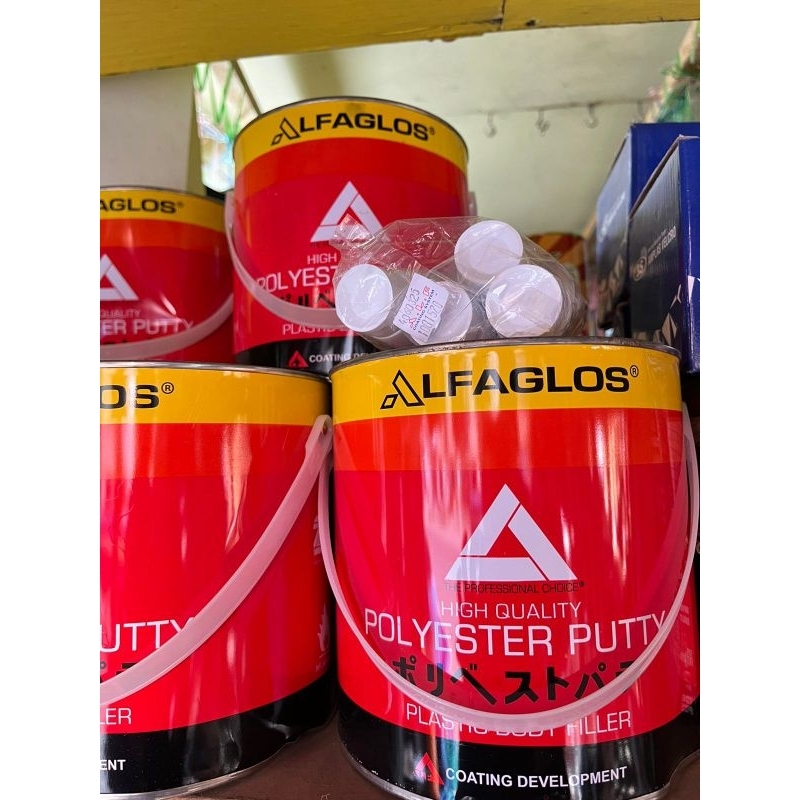 DEMPUL ALFAGLOS 3KG / DEMPUL MOTOR DAN MOBIL ALFAGLOS 3KG