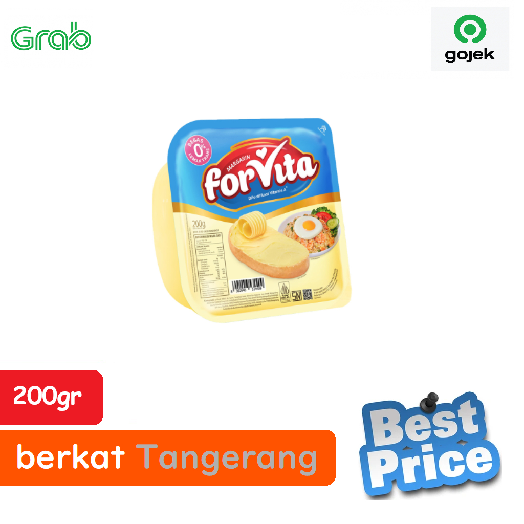 

Forvita Margarin Cup 200gr