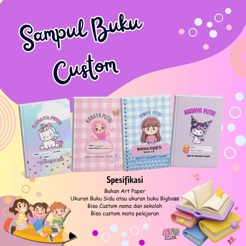 

Sampul Buku Custom