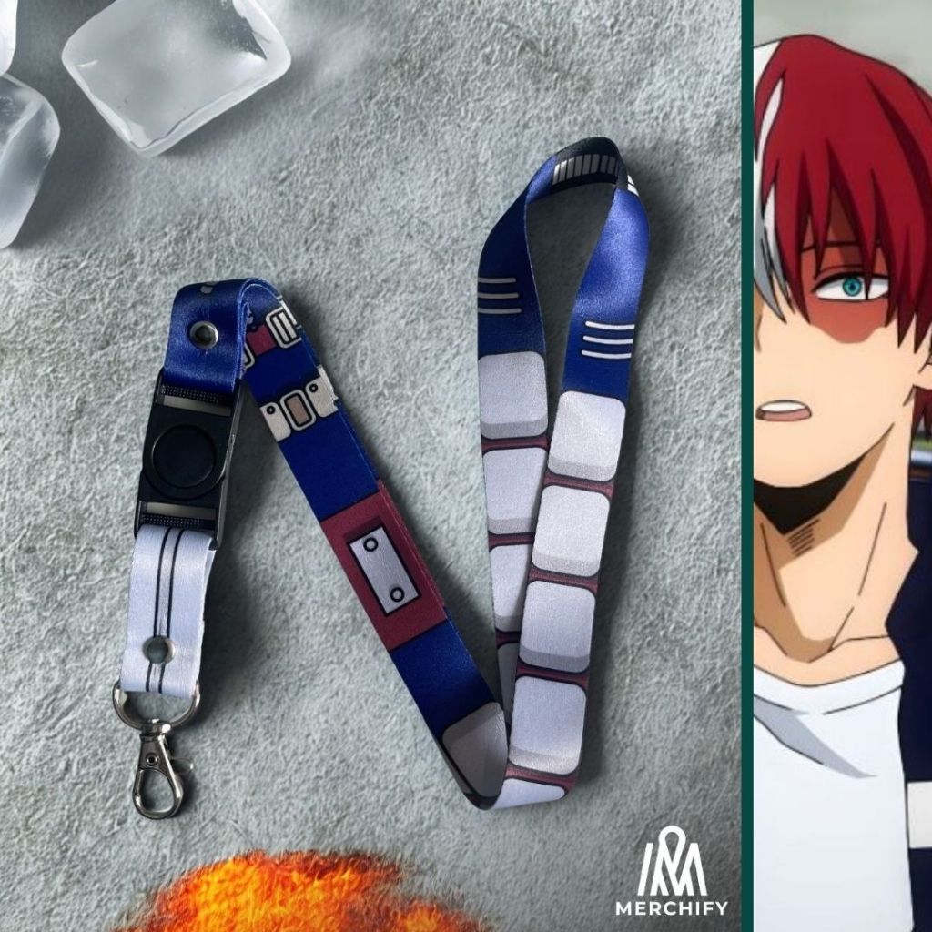 

Lanyard SHOTO TODOROKI My Hero Academia Anime Merchandise Tali ID Card (unofficial)