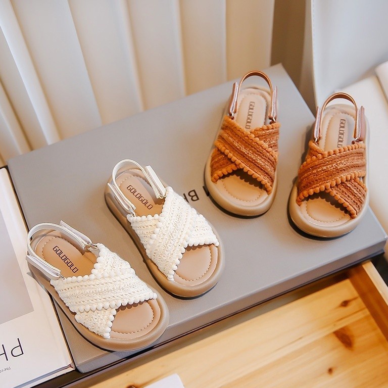 KODE G42K SPT119 sepatu sandal import size 2337 anti slip rajut silang high quality sepatu sandal ce